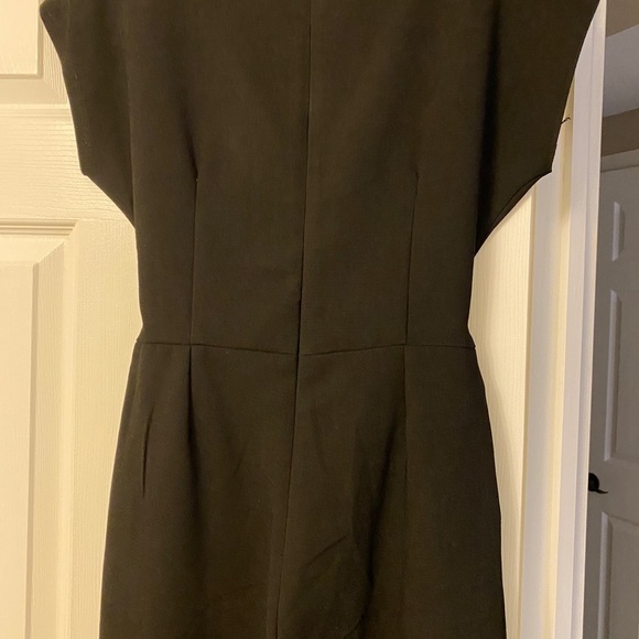 Anthropology Black Cropped Jumpsuit - Picture 6 of 7